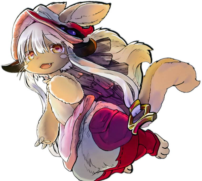 nanachi from made in abyss, she's very cute